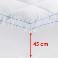 Cloudland 750GSM Memory Resistant Microball Fill Mattress Topper King Home & Garden Kings Warehouse 