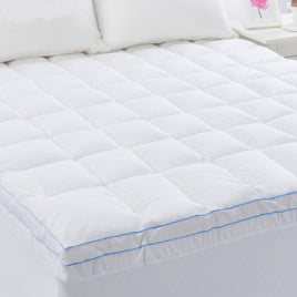 Cloudland 750GSM Memory Resistant Microball Fill Mattress Topper Queen Home & Garden Kings Warehouse 