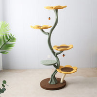 CMISSTREE 5-Level Sunflower Cat Tree Pet Care Kings Warehouse 