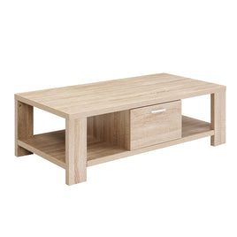 Coffee Table 1 Drawer Oak Maxi Furniture Kings Warehouse 