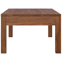 Coffee Table 110x60x40 cm Solid Teak Wood Kings Warehouse 