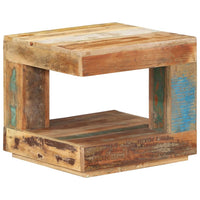 Coffee Table 45x45x40 cm Solid Wood Reclaimed Kings Warehouse 
