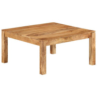 Coffee Table 80x80x40 cm Solid Wood Acacia Kings Warehouse 