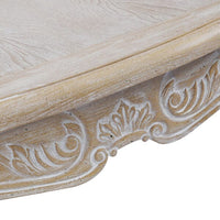 Coffee Table Oak Wood Plywood Veneer White Washed Finish Furniture Kings Warehouse 