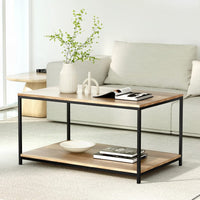 Coffee Table Rectangular 93CM Walnut Olin Furniture Kings Warehouse 