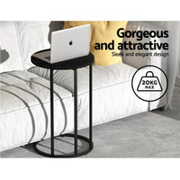 Coffee Table Side Table Round Black Martha Furniture Kings Warehouse 