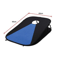 Collapsible Portable Corn Hole Boards With 8 Cornhole Bean Bags, Carry Case Kings Warehouse 