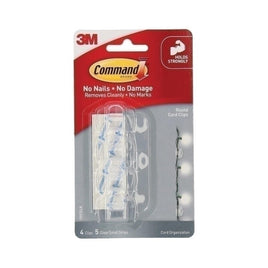 COMMAND Cord Clip 17017CLR Pk4 Bx6 Kings Warehouse 
