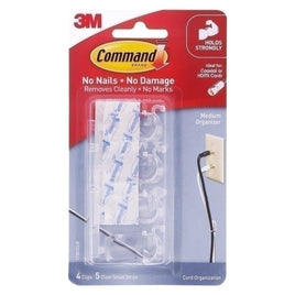 COMMAND Cord Clip 17301CLR Pk4 Bx6 Kings Warehouse 