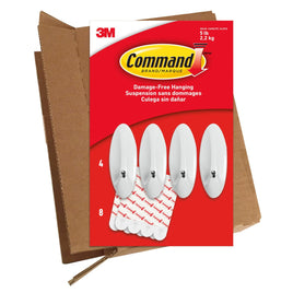 Command GP069-4NA Value Pack Large Wire Hooks 4PK Kings Warehouse 