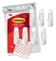 Command Large Utility Value Pack, 7 Hooks and 12 Strips, GP003-7NA Kings Warehouse 