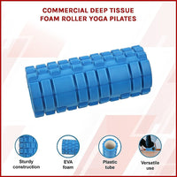 Commercial Deep Tissue Foam Roller Yoga Pilates Sports & Fitness Kings Warehouse 