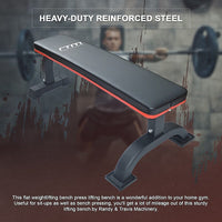 Commercial Flat Weight Lifting Bench Sports & Fitness Kings Warehouse 