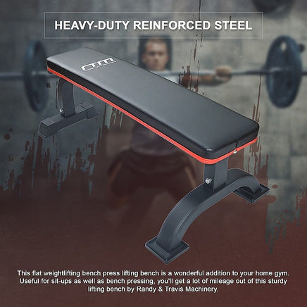 Commercial Flat Weight Lifting Bench Sports & Fitness Kings Warehouse 