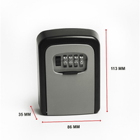 Commercial Grade Lock Wall Mounted Key Safe Storage Lock Box security Kings Warehouse 
