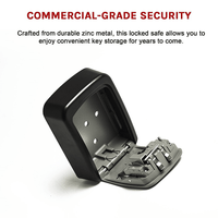 Commercial Grade Lock Wall Mounted Key Safe Storage Lock Box security Kings Warehouse 