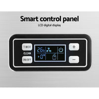 Commercial Ice Maker Machine 45kg Ice Cube Tray Bar Stainless Steel Appliances Kings Warehouse 