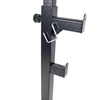 Commercial Squat Rack Adjustable Pair Fitness Exercise Weight Lifting Gym Barbell Stand Sports & Fitness Kings Warehouse 