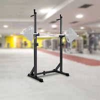 Commercial Squat Rack Adjustable Pair Fitness Exercise Weight Lifting Gym Barbell Stand Sports & Fitness Kings Warehouse 