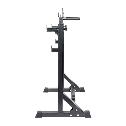 Commercial Squat Rack Adjustable Pair Fitness Exercise Weight Lifting Gym Barbell Stand Sports & Fitness Kings Warehouse 