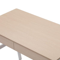 Computer Desk Drawer Cabinet Oak 100CM Furniture Kings Warehouse 