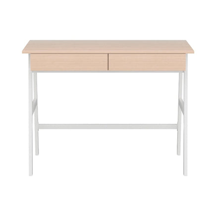 Computer Desk Drawer Cabinet Oak 100CM Furniture Kings Warehouse 