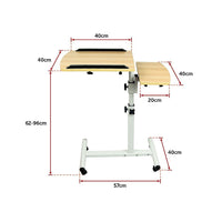 Computer Desk Home Folding Adjustable Removable Laptop Notebook Working Table Furniture Kings Warehouse 