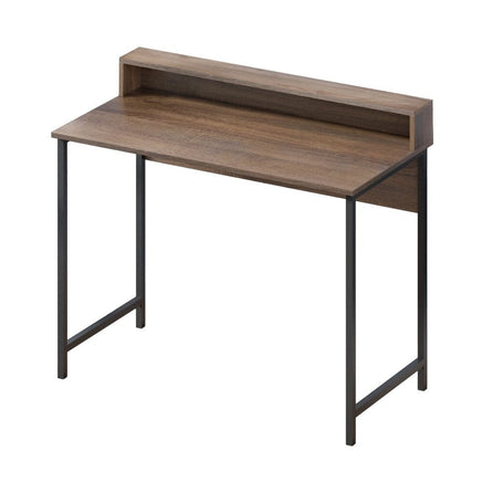 Computer Desk Shelf Oak 100CM Furniture Kings Warehouse 