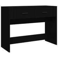 Console Table Black 100x39x75 cm Engineered Wood Kings Warehouse 