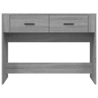 Console Table Grey Sonoma 100x39x75 cm Engineered Wood Kings Warehouse 
