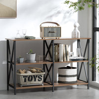 Console Table Hallway Sofa Table Entry Desk Retro Metal Display Furniture Redecorate for Winter Kings Warehouse 