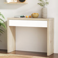Console Table Hallway Sofa Table Entry Desk With Storage Drawer 100CM Kings Warehouse 