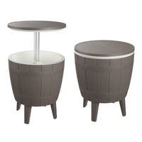 Cool Bar Cooler Table Taupe Kings Warehouse 