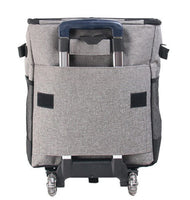 Cooler Picnic Bag Trolley Thermally Insulated - 36L - 60 cans - Grey - Drinks Food Cool Bag Rainproof Kings Warehouse 