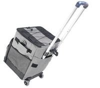 Cooler Picnic Bag Trolley Thermally Insulated - 36L - 60 cans - Grey - Drinks Food Cool Bag Rainproof Kings Warehouse 