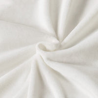 Corduroy Velvet Super King Bed Quilt Cover Set-White Kings Warehouse 