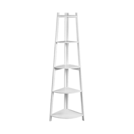 Corner Ladder Shelf Bookcase Display Storage Unit Furniture Kings Warehouse 
