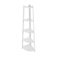 Corner Ladder Shelf Bookcase Display Storage Unit Furniture Kings Warehouse 