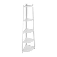 Corner Ladder Shelf Bookcase Display Storage Unit Furniture Kings Warehouse 