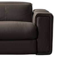 Corner Sofa Square Wedge Finest Genuine Leather Grey Electric Recliner Storage Drawer with 2x Cup Holders Lounge Set for Living Room Furniture Kings Warehouse 