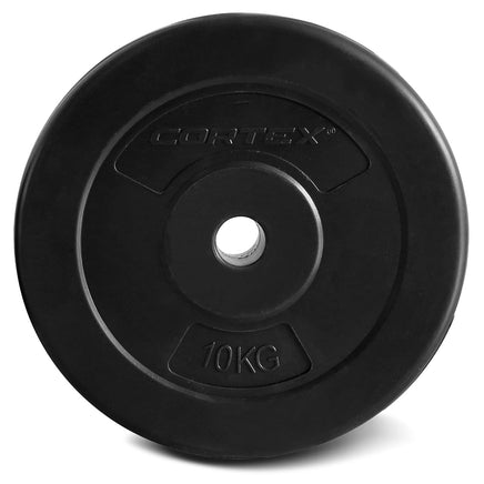 CORTEX 10kg EnduraShell Standard Weight Plates 25mm (2 Pack) Sports & Fitness Kings Warehouse 