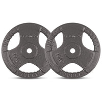 CORTEX 10kg Tri-Grip Standard Plates 25mm (Pair) Sports & Fitness Kings Warehouse 
