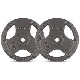 CORTEX 10kg Tri-Grip Standard Plates 25mm (Pair) Sports & Fitness Kings Warehouse 
