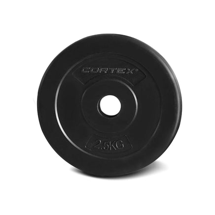CORTEX 40kg EnduraCast Curl Bar Weight Set Sports & Fitness Kings Warehouse 