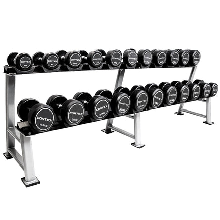 CORTEX 5kg-30kg Pro-Fixed Dumbbells Sports & Fitness Kings Warehouse 