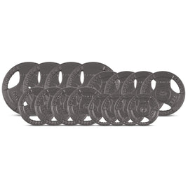 CORTEX 75kg Tri-Grip 25mm Standard Weight Plate Set Sports & Fitness Kings Warehouse 