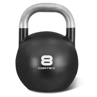 CORTEX 8kg Commercial Steel Kettlebell V2 Sports & Fitness Kings Warehouse 