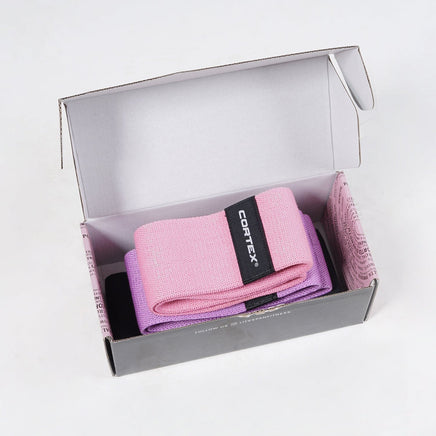 CORTEX FibraBands 3 Pack Micro Flat Resistance Bands 82mm Sports & Fitness Kings Warehouse 