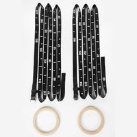 CORTEX Gym Ring Pair FIG Spec with Markings 28mm Sports & Fitness Kings Warehouse 