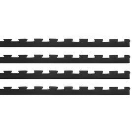 CORTEX Interlocking Gym Floor Mat Edges 4 Pack (Suits Cortex 10mm Interlocking Mats) Sports & Fitness Kings Warehouse 